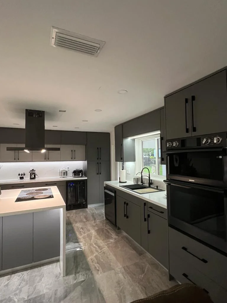 Remodelación de cocina en Miami, diseño moderno