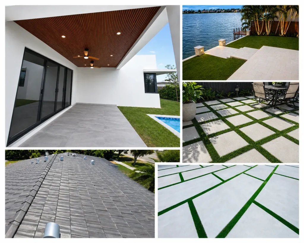 Remodelación exterior y espacios al aire libre en Miami